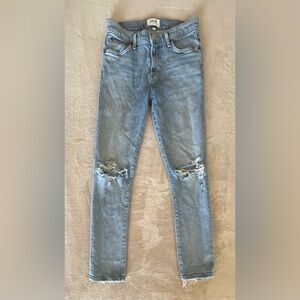 Agolde Ripped Skinny Jeans